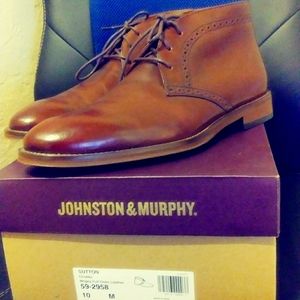 Johnston & Murphy Sutton Chukka 10M Like New